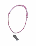 Pink Paracord Necklace